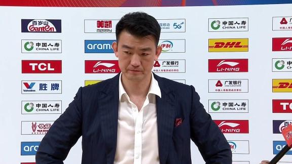 队史总决赛首胜!王博:今晚防守重点人很到位