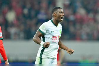  中超金靴留下！官方：国安与法比奥正式完成续约