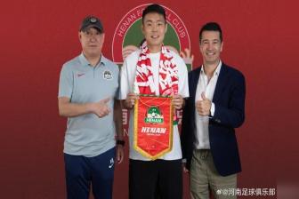 官方：河南队与队长王上源完成续约