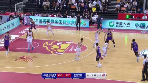 三分雨来袭！深圳马可波罗外线火力压制北京控股