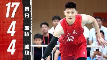 炸裂身體素質(zhì)！李祥波17分4板4助無奈空砍