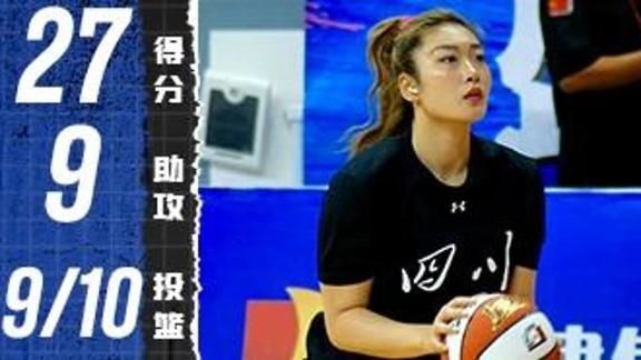依旧无解！李梦爆砍27分9助攻无愧国内顶级巨星