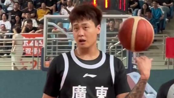  广东睿返场！赵睿全运会热身赛首秀13分率队夺胜