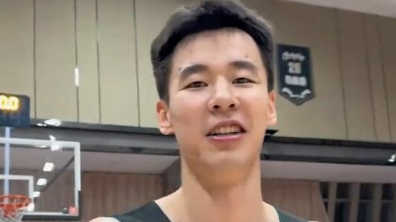 加盟同曦！郭昊文与曹芳单挑：提前感受CBA强度