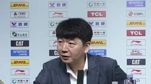  邱彪：非常满意陈林坚表现 三分效率一直很高