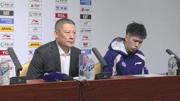 林庭谦作用不输外援！周金利：满意队员们的表现