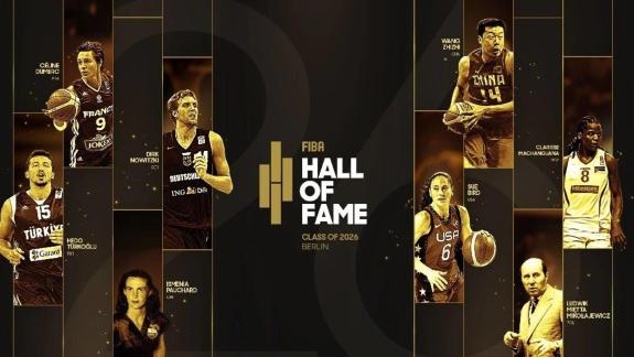 王治郅入选！2026FIBA名人堂名单 诺天王在列