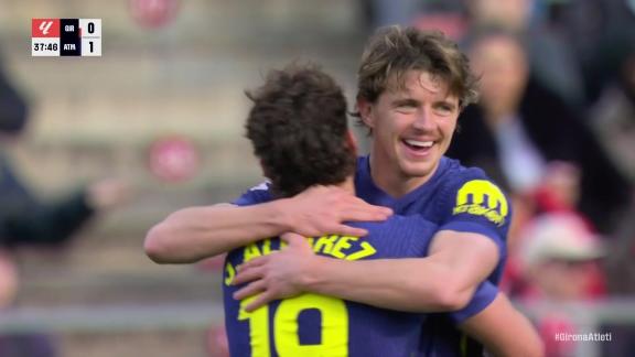 加拉格尔内切兜射 雷斯解围失误皮球折射入网