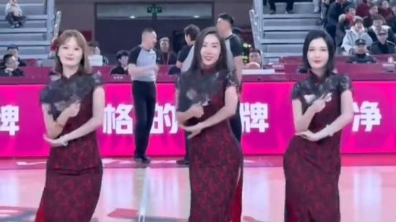  扭到你心里了吗？山西男篮啦啦队分享舞蹈片段