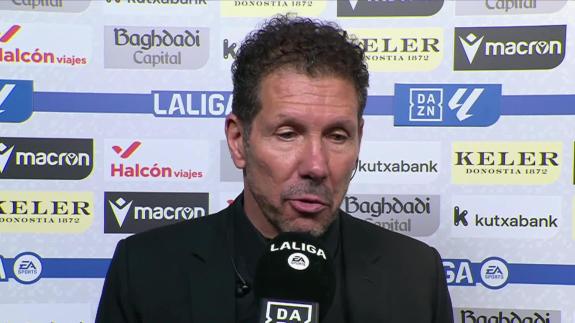 西蒙尼：我们在门前不果断 这样的表现难以争冠