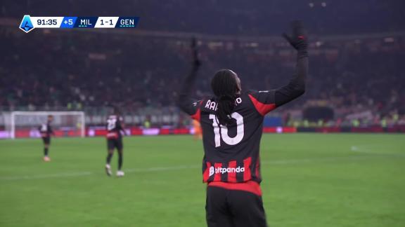  连场破门！莱奥站定头球将球顶入球门