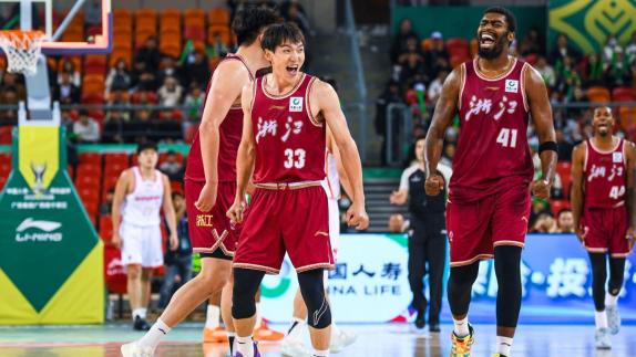 再胜龙狮！浙江迎5连胜 约翰逊17分11板5助