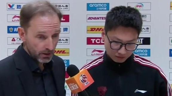  浙江主帅：想告诉众将别以为连胜了我们就是强队