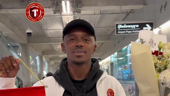  开启中超之旅！新援热菲尼奥正式跟辽宁铁人汇合