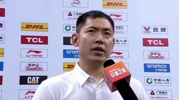  张庆鹏谈绝杀广东：感谢队员把握住了细节