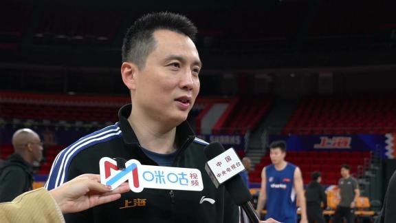 卢伟：北京不容小觑 现在球队氛围好队员团结