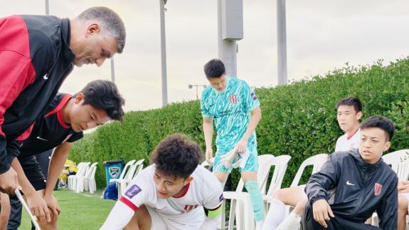  厉兵秣马！来看成都蓉城阿布扎比冬训日常