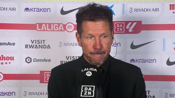  西蒙尼：我们值得第二个进球