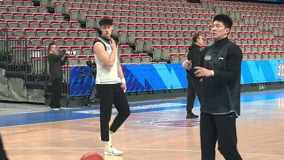 手感火热静待实战！赵睿曾凡博备战德比三分连中