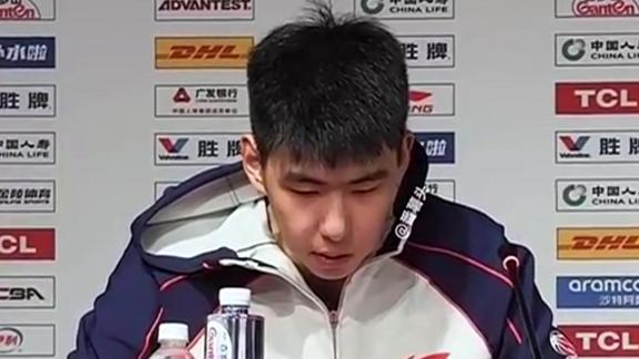  徐昕：很多低级失误都不应该 这场我们打得很差