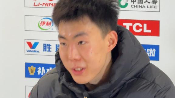  三分9中8！段昂君：相信平时训练有用赢球靠团队