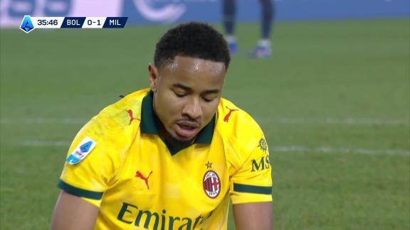  过门将我只教一次！恩昆库接直塞突入禁区被放倒