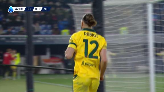  乌龙助攻！米兰达手抛球送礼 拉比奥推射破门