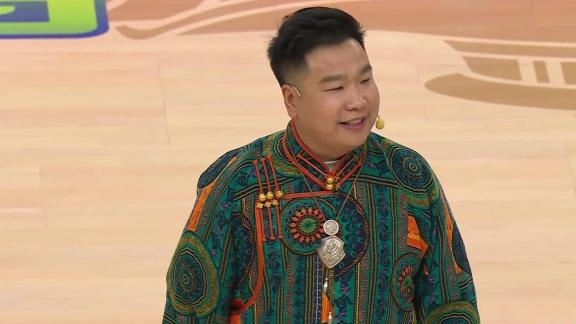  特色表演必须安排！中场秀蒙古族呼麦响彻球馆