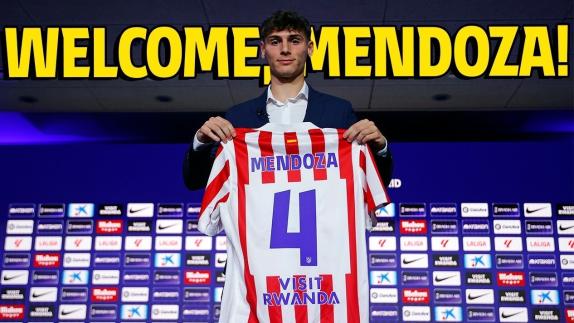  门多萨谈加盟马竞：电视里的人物出现在你周围很疯狂