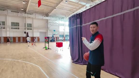  这是投手！山东队内比三分 郭凯遭陈林坚“吊打”