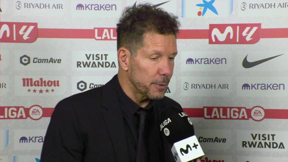  西蒙尼：今天我们进攻端破门乏术