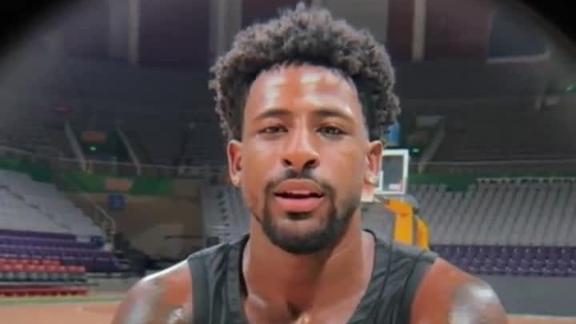  辽篮接机布罗金顿！用流利普通话喊：加油辽宁