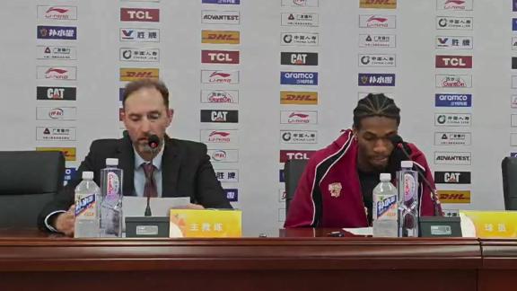  15分胜北京！浙江主帅：数据体现全队团结一致