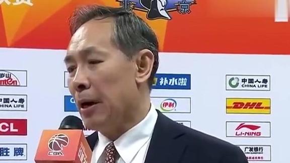  上半场心态不好！许利民：通过动员调整拿回胜利