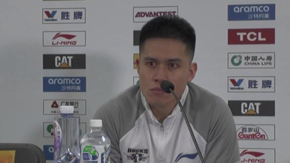 有担当！陈盈骏：赵睿缺阵更需要我挺身而出