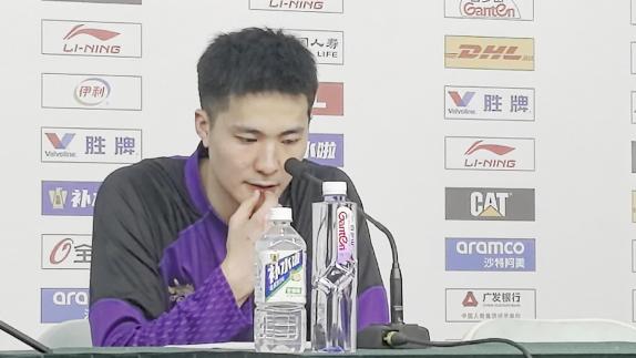 朱松玮：这场比赛释放了压力 愿状态继续维持