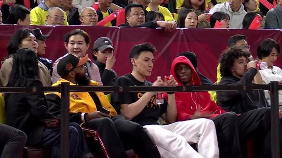 梦幻联动！迪亚洛于米提领衔山西男篮观战总决赛