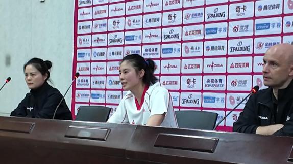 王思雨：对手只有自己 控制情绪不被影响就能赢