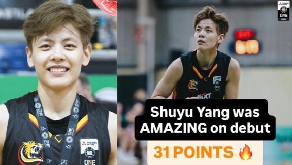 杨舒予澳洲联赛31分集锦 加强版小羊砍全场最高