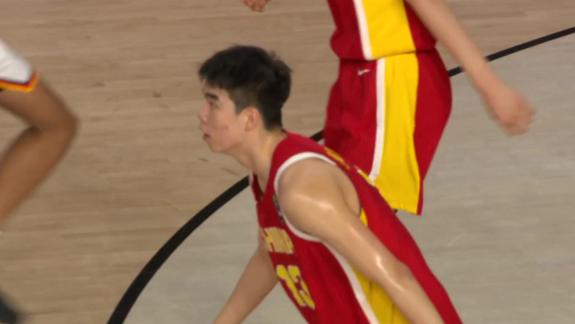 全能锋线名不虚传！张懿赵杰空位三分洞穿篮心