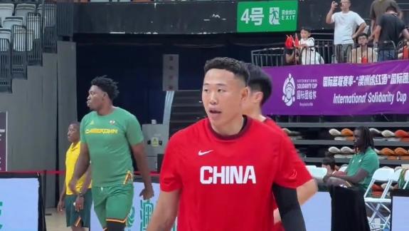 整装待发！中国男篮二战喀麦隆 赛前热身活力十足