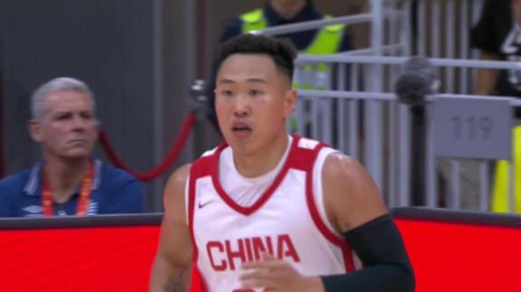 防守带动反击！庞峥麟快速上球 贺希宁直插腹地