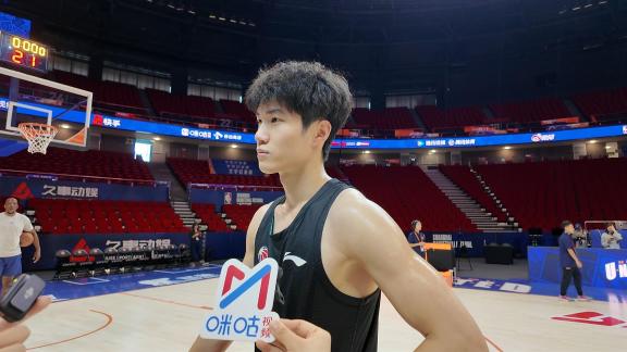 偰李永炜：首次出场有点紧张 希望能更多入选国家队