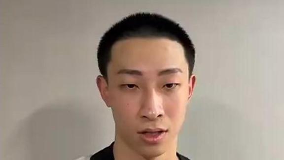 CBA状元宋昕澔：徐杰控球细腻成熟 是学习对象