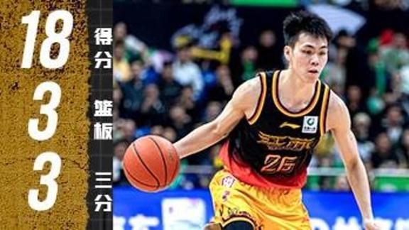  独挑大梁！庞峥麟18分3板3三分惜败北京