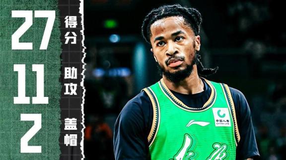 硬解實力獨一檔！庫珀27 分11助斬獲四連勝