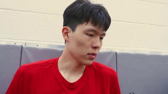 杨瀚森：努力打夏联 之后回中国男篮为国争光